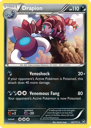 Drapion 065/111 - XY  Furious Fists