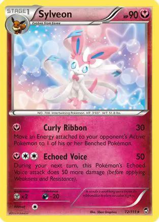 Sylveon 072/111 - XY  Furious Fists Reverse Holofoil