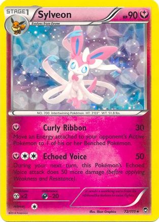 Sylveon (XY Furious Fists) 072/111 - Deck Exclusives Holofoil