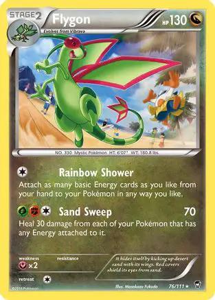 Flygon 076/111 - XY  Furious Fists