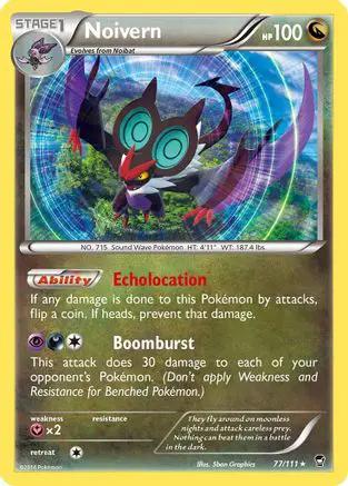 Noivern 077/111 - XY  Furious Fists Holofoil