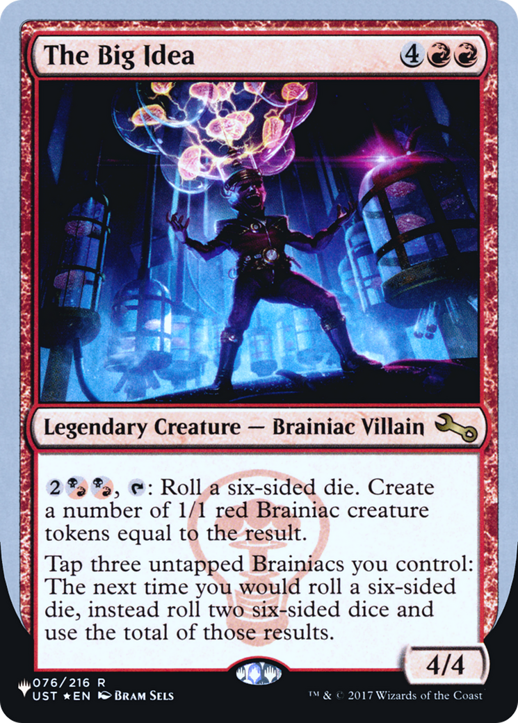 The Big Idea (LIST-026) - The List (Unfinity Foil Edition) Foil