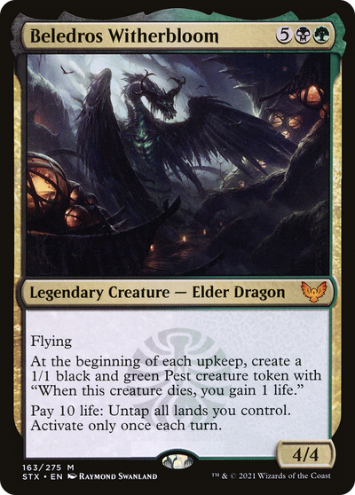 Beledros Witherbloom (STX-163) - Strixhaven: School of Mages