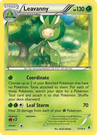 Leavanny 007/119 - XY  Phantom Forces