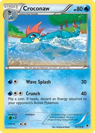 Croconaw 016/119 - XY  Phantom Forces