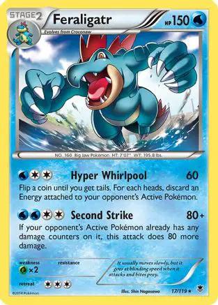 Feraligatr 017/119 - XY  Phantom Forces Holofoil