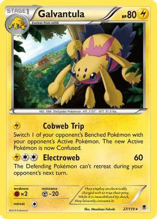 Galvantula 027/119 - XY  Phantom Forces