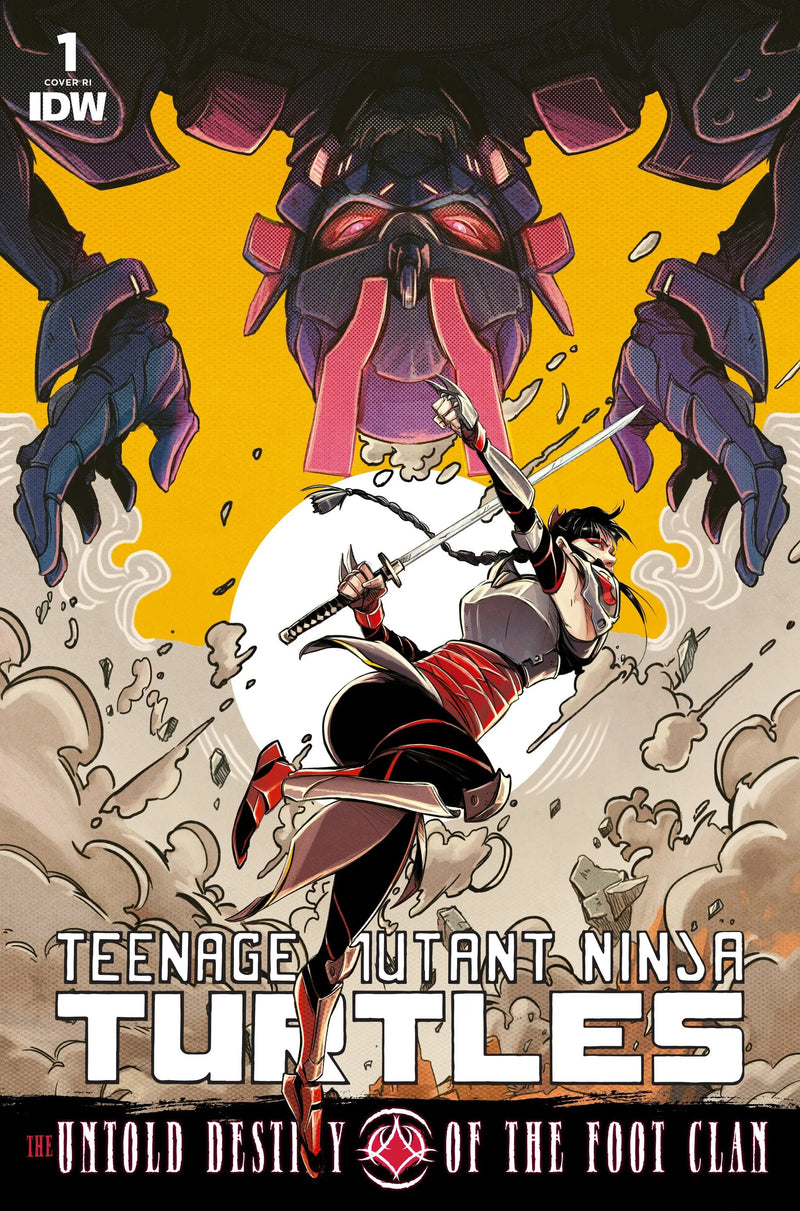 Teenage Mutant Ninja Turtles TMNT The Untold Destiny Of The Foot Clan #1 D 1:10 Santtos (03/20/2024) Idw
