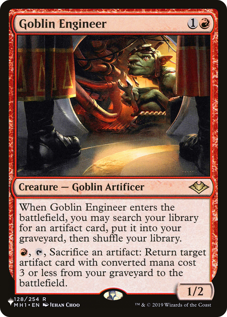 Goblin Engineer (LIST-MH1-128) - The List