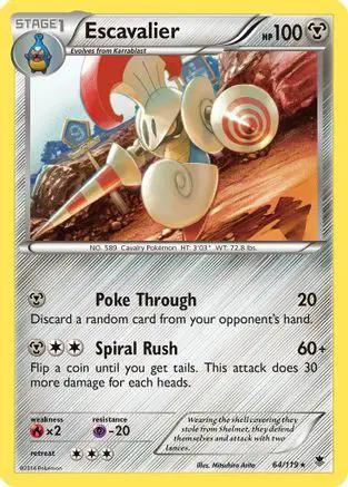 Escavalier 064/119 - XY  Phantom Forces