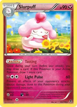 Slurpuff 069/119 - XY  Phantom Forces Reverse Holofoil