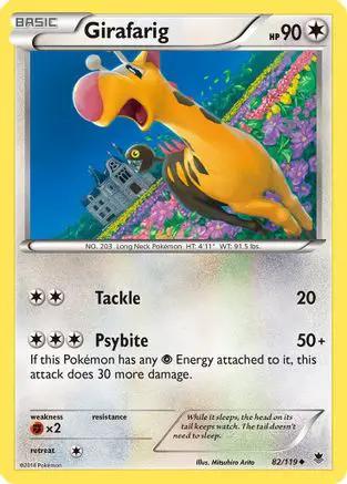 Girafarig 082/119 - XY  Phantom Forces