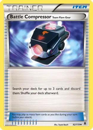 Battle Compressor 092/119 - XY  Phantom Forces