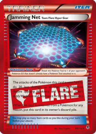 Jamming Net 098/119 - XY  Phantom Forces Holofoil