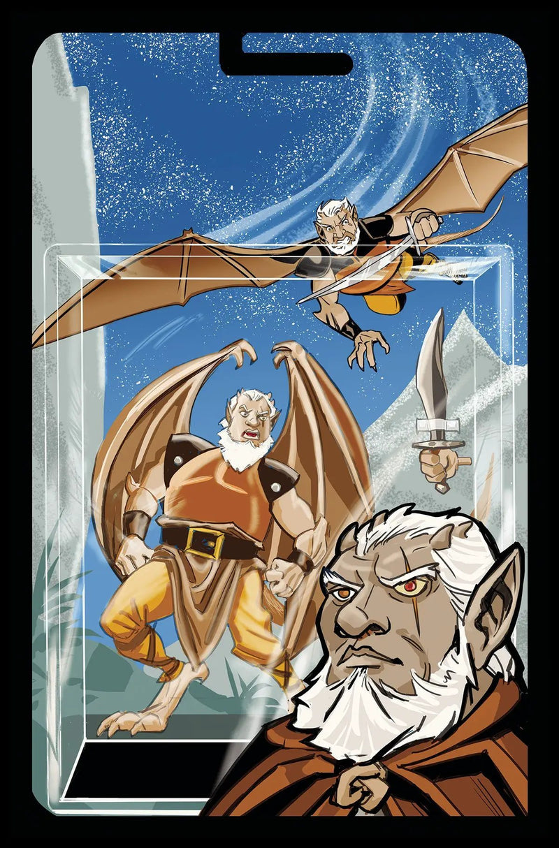 Gargoyles Dark Ages #5 H 1:10 Action Figure Virgin Variant (01/31/2024) Dynamite