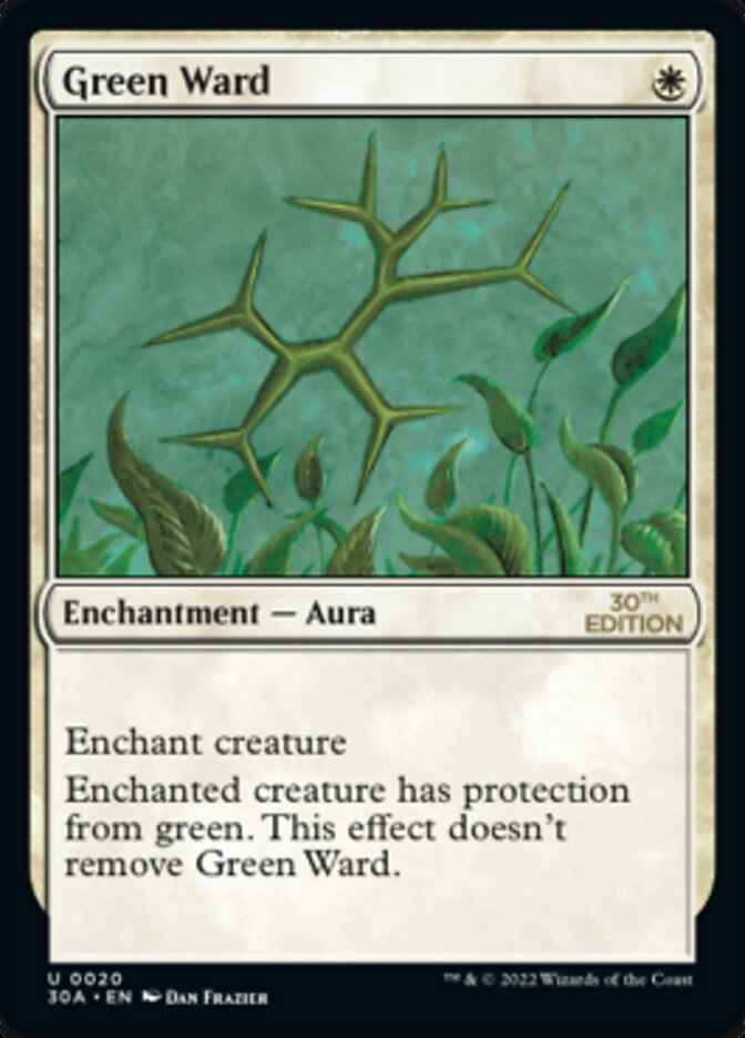 Green Ward (30A-020) - 30th Anniversary Edition
