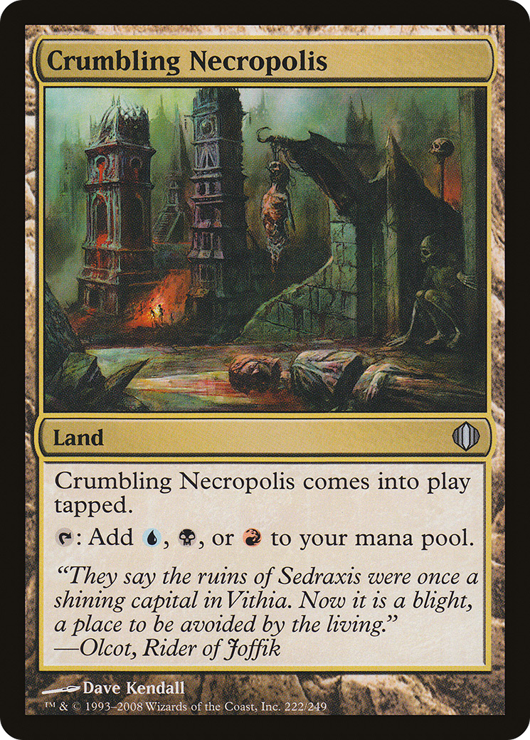 Crumbling Necropolis (ALA-222) - Shards of Alara Foil