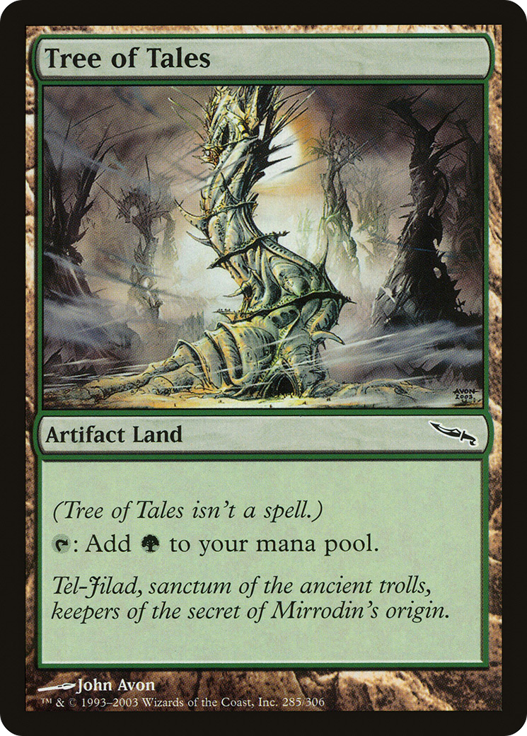 Tree of Tales (MRD-285) - Mirrodin Foil