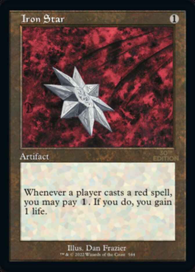 Iron Star (Retro Frame) (30A-544) - 30th Anniversary Edition