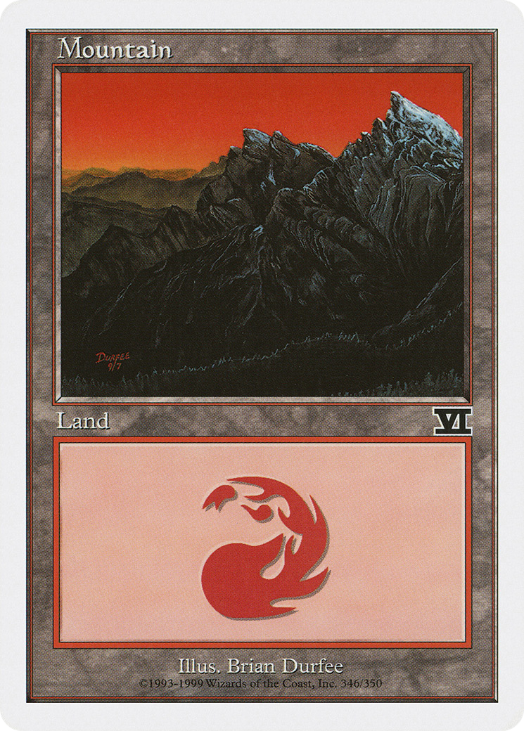 Mountain (6ED-346) - Classic Sixth Edition
