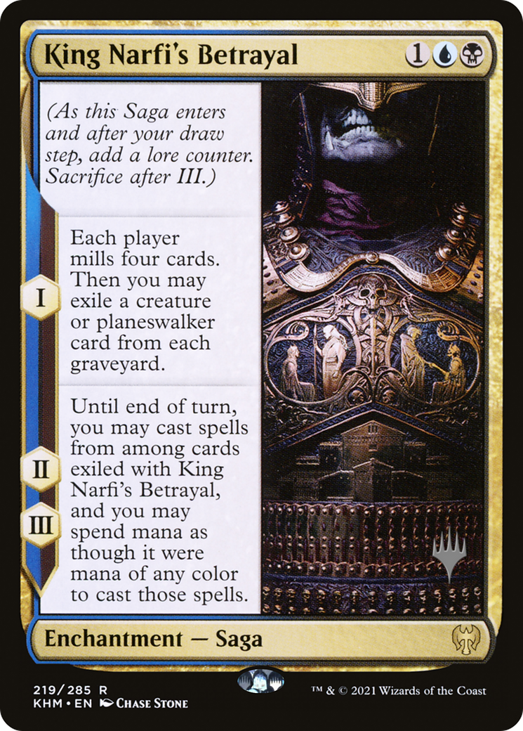 King Narfi's Betrayal (PPKHM-219P) - Kaldheim Promos