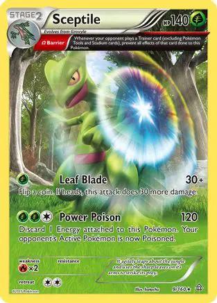 Sceptile (Omega) 009/160 - XY  Primal Clash Holofoil
