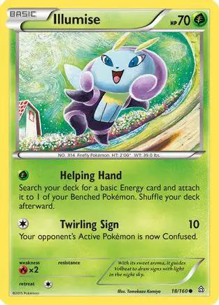 Illumise 018/160 - XY  Primal Clash Reverse Holofoil