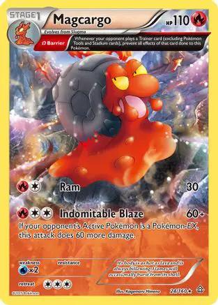 Magcargo (Omega) 024/160 - XY  Primal Clash Reverse Holofoil