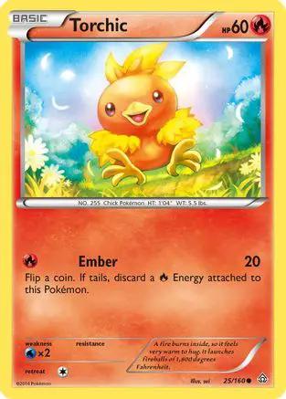 Torchic 025/160 - XY  Primal Clash
