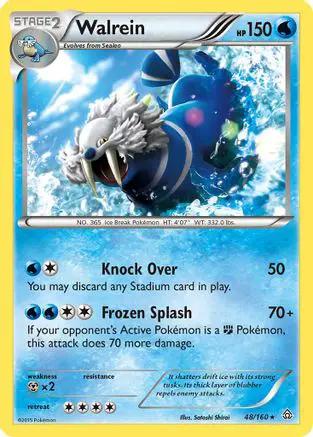 Walrein 048/160 - XY  Primal Clash Reverse Holofoil