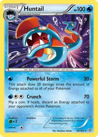 Huntail 050/160 - XY  Primal Clash Reverse Holofoil