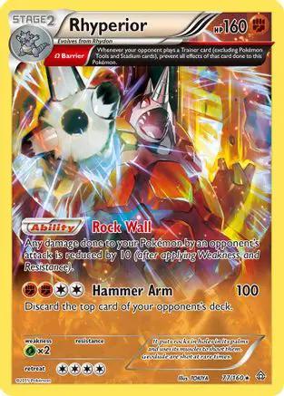 Rhyperior (Omega) 077/160 - XY  Primal Clash Holofoil