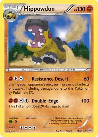 Hippowdon 088/160 - XY  Primal Clash Holofoil