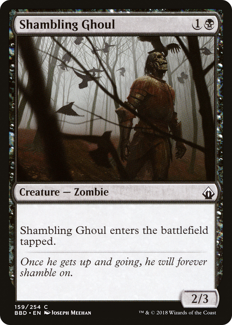 Shambling Ghoul (BBD-159) - Battlebond Foil