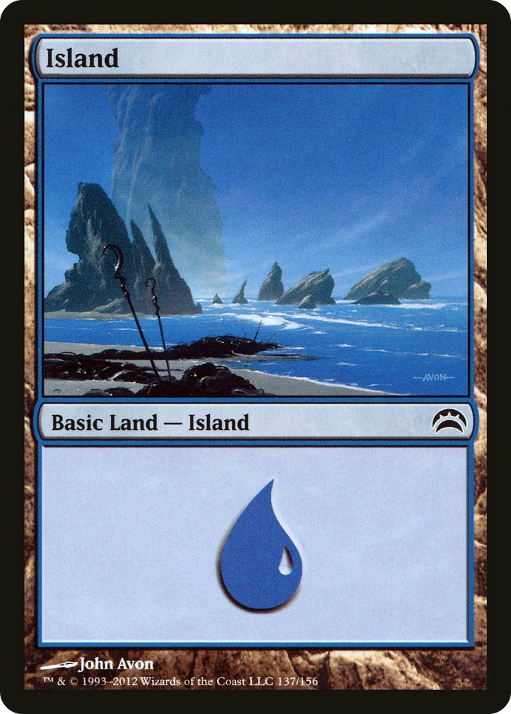 Island (PC2-137) - Planechase 2012 Foil