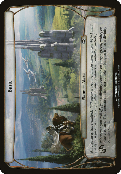 Bant (OVER-004) - Planechase Planes