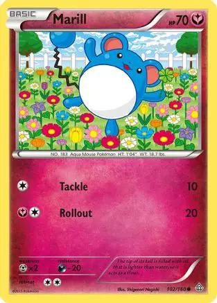 Marill 102/160 - XY  Primal Clash