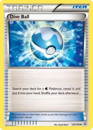Dive Ball 125/160 - XY  Primal Clash