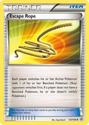 Escape Rope 127/160 - XY  Primal Clash Reverse Holofoil