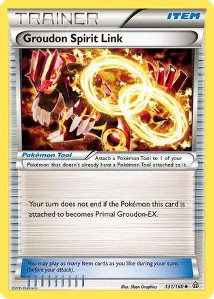 Groudon Spirit Link 131/160 - XY  Primal Clash