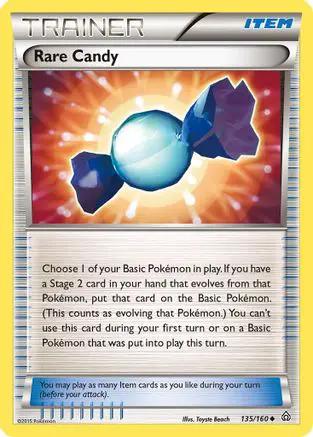 Rare Candy 135/160 - XY  Primal Clash Reverse Holofoil