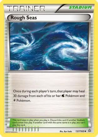 Rough Seas 137/160 - XY  Primal Clash Reverse Holofoil
