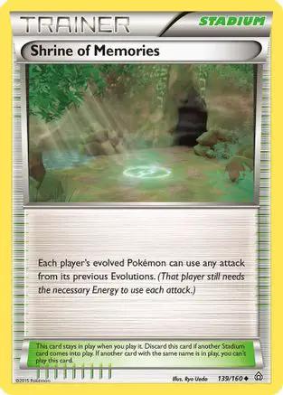 Shrine of Memories 139/160 - XY  Primal Clash Reverse Holofoil