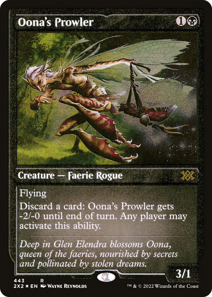 Oona's Prowler (2X2-443) - Double Masters 2022 Foil