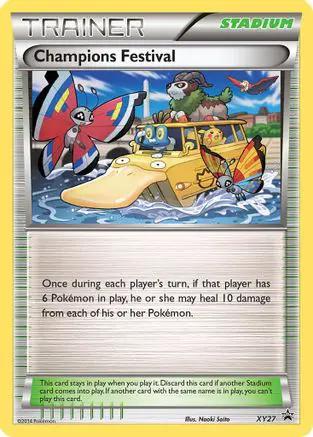 Champions Festival (2014) XY27/211 - XY Promos Holofoil