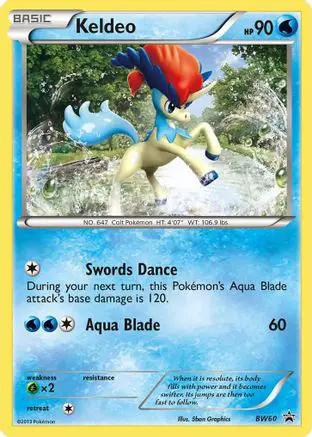 Keldeo BW60/101 - Black and White Promos