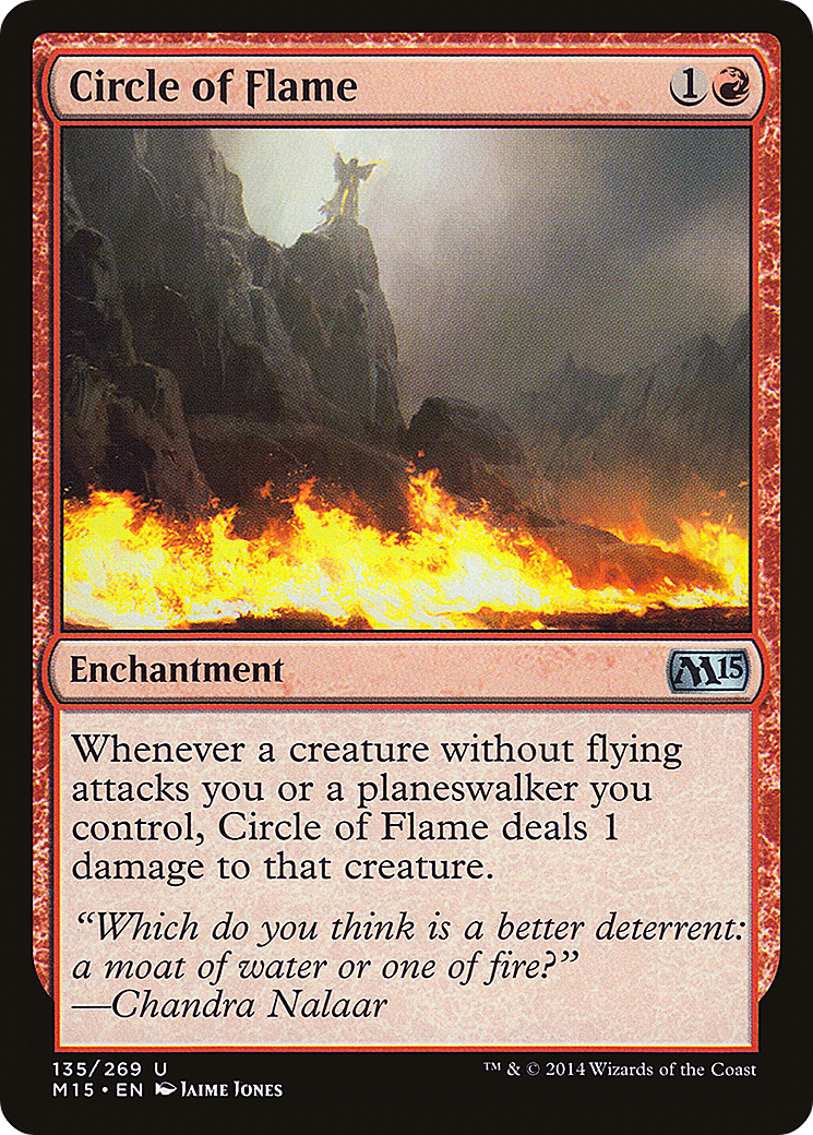 Circle of Flame (M15-135) - Magic 2015 Foil