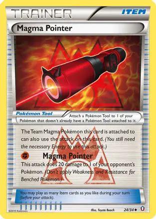 Magma Pointer 024/34 - Double Crisis Reverse Holofoil