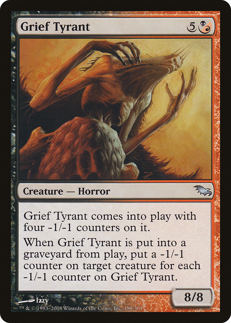 Grief Tyrant (SHM-189) - Shadowmoor Foil