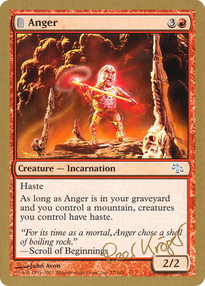 Anger (WCD-) - World Championship Decks 2003